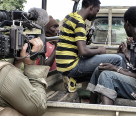 Poacher arrest documented